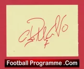 Manchester United Cristiano Ronaldo Autographed Signed Sheet Man Utd