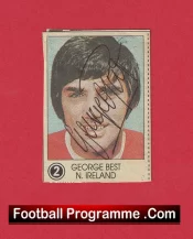 Manchester United George Best Autographed Signed Picture Man Utd