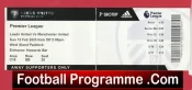 Leeds United v Manchester United 2023 – Match Ticket