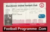 Manchester United v Porto FC 1997 – Football Ticket