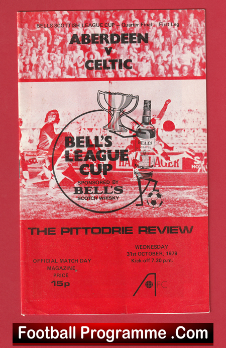 Aberdeen v Glasgow Celtic 1979 - Alex Ferguson Manager - Image 2