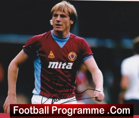 Aston Villa Football Club Player - Signed Picture - Image 2