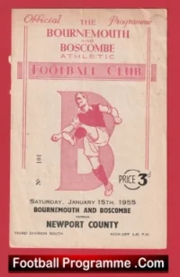 Bournemouth v Newport County 1955 – to clear