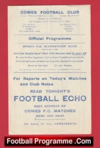 Cowes v LUCN 1960s – LUCM