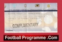 England v Sweden 1995 – Football Ticket