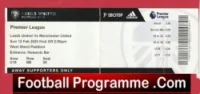 Leeds United v Manchester United 2023 – Match Ticket