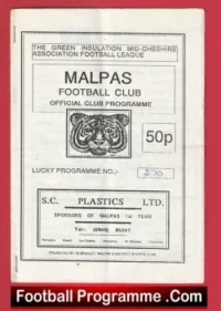 Malpas v Whitchurch 1993 – Quarter Final