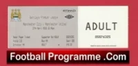 Manchester City v Manchester United 2010 – Football Ticket