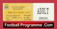 Manchester City v Manchester United 2012 – Match Ticket