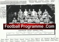 Manchester United Football Club Trials Match Team Picture 1913