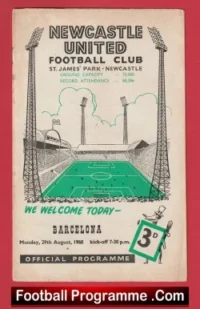 Newcastle United v Barcelona 1960 – Barca