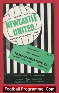 Newcastle United v Manchester City 1968 – League Champions Decider Match