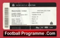 Newcastle United v Manchester United 2021 – Football Ticket