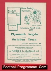 Plymouth Argyle v Swindon Town 1953