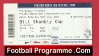 Preston v Manchester United 2021 – Pre Season Friendly Ticket