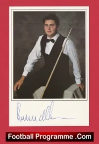 Ronnie O Sullivan Autograph Signed Picture World Champion Snooker Player