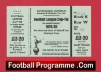 Tottenham Hotspur v Manchester United 1979