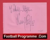 Boxing – Henry Cooper Signed Autographed British Boxer Signed