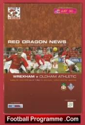 Wrexham v Oldham 2005 – Trophy Cup Final 2nd Leg