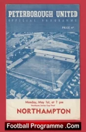 Peterborough United v Northampton Town 1961 – Senior Cup Final
