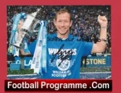 St Johnstone Frazer Wright Autograph Signed Picture 2014 Cup Winners