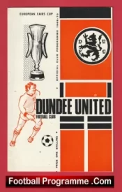 Dundee United v Newcastle United 1969 – European Fair Cup