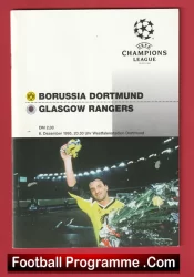 Borussia Dortmund v Glasgow Rangers 1995 – Germany