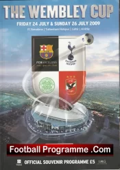 Wembley Cup Tournament 2009 – Tottenham Barcelona Celtic Al Ahly