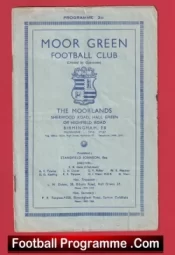 Moor Green v Atherstone Town 1956 – Birmingham League