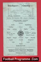 Stockport County v Darlington 1958