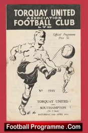 Torquay United v Southampton 1954