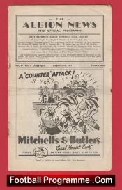 West Bromwich Albion v Stoke City 1951