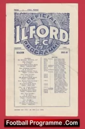 Ilford v Hayes 1949 – London Senior Cup