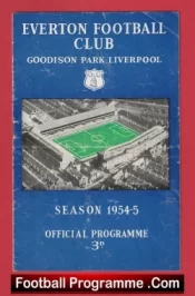 Everton v Cardiff City 1954 – 1950s
