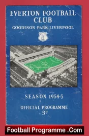 Everton v Cardiff City 1954 – 1950s