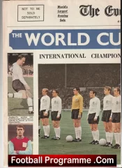 London Evening News Newspaper World Cup England Germany 1966