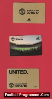 Manchester United Season Ticket Collection – 1