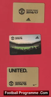 Manchester United Season Ticket Collection – 1