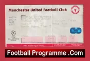 Manchester United v Kosice 1997 – Football Ticket