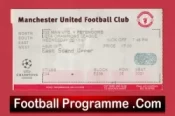 Manchester United v Feyenoord 1997 – Football Ticket