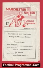 Manchester United v Barrow 1963 – Man Utd Youth George Best