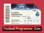 Porto FC v Manchester United 2009 – Football Ticket Portugal