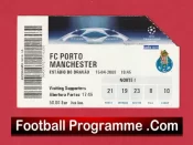 Porto FC v Manchester United 2009 – Football Ticket Portugal