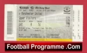 Everton v Manchester United 2007 – Football Ticket