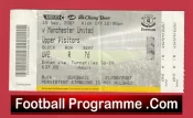Everton v Manchester United 2007 – Football Ticket