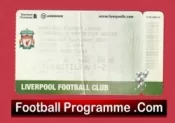 Liverpool v Manchester United 2013 – Football Ticket