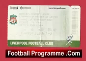 Liverpool v Manchester United 2013 – Football Ticket