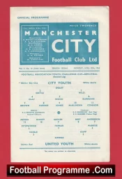 Manchester City v Manchester United 1964 – Youth Semi Final George Best