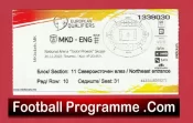 North Macedonia v England 2023 – Football Ticket Euro Skopje