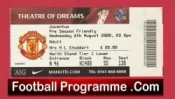 Manchester United v Juventus 2008 – Ticket Pre Season Friendly